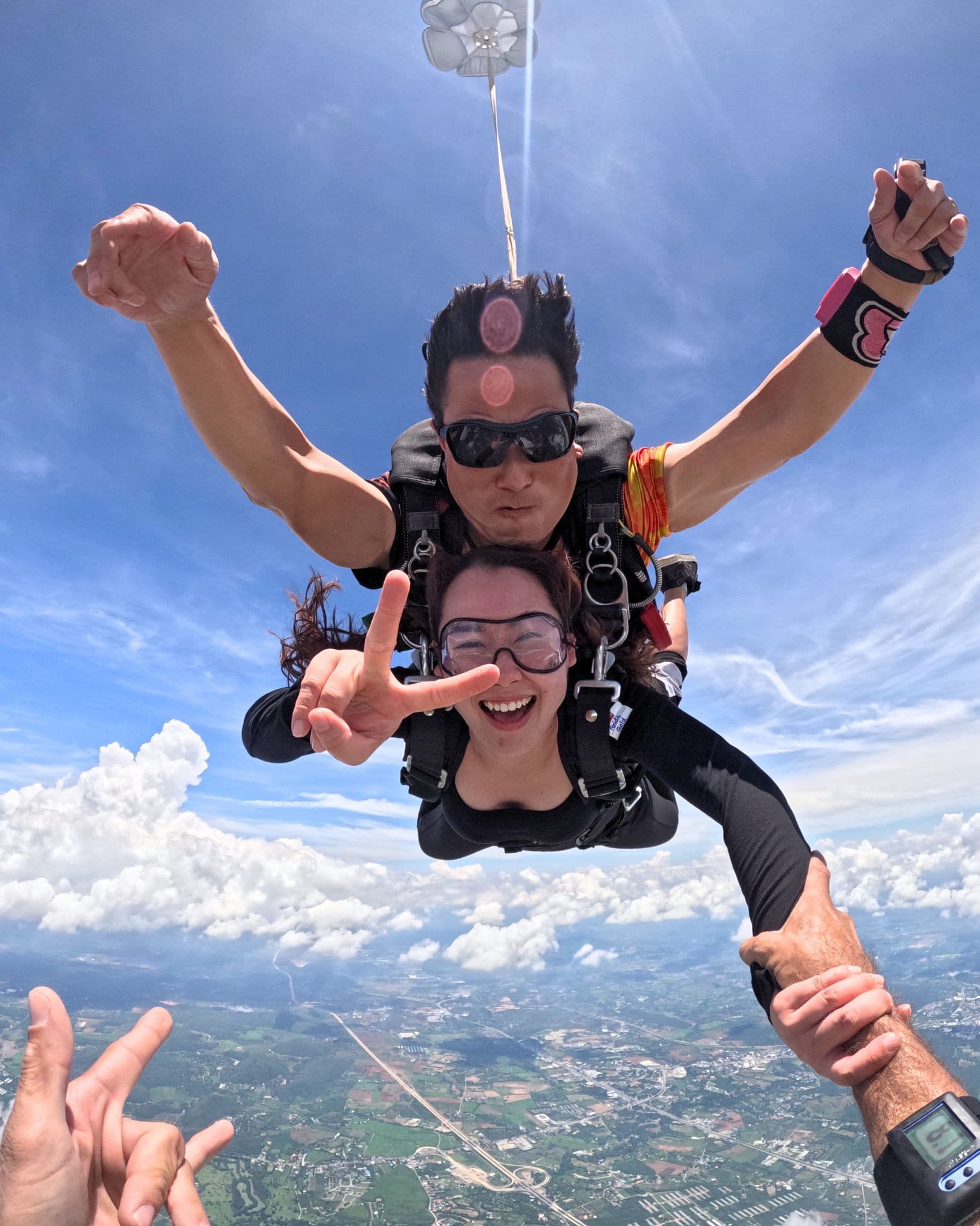 Skydive Thailand - Tandem skydiving